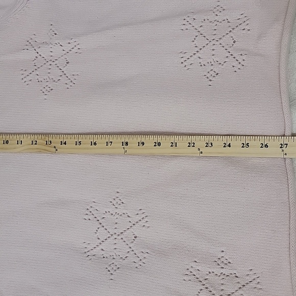 Jillian Jones, Elegant Pink Women's Sweater 70% Wool, 20% Angora, Size M - Picture 6 of 7